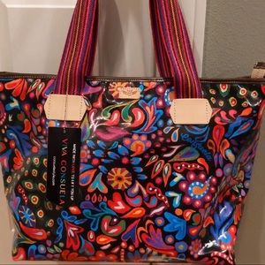 Consuela Zipper Tote In Sophie print